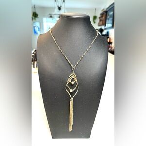 💛💛 Vintage Gold Tone Spiral Necklace 💛💛